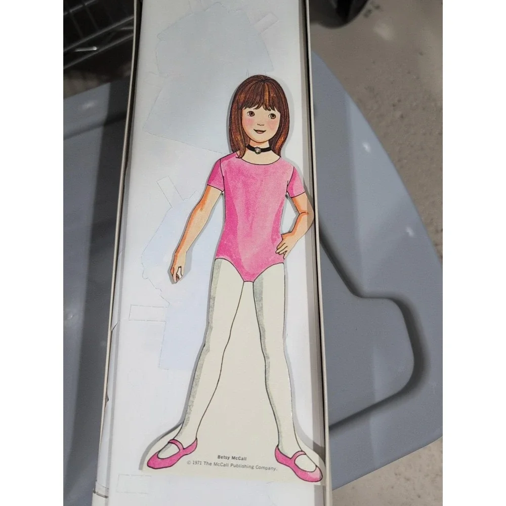 Betsy McCall Vintage Paper Dolls Clothing Items Cut & Uncut Lot w Box